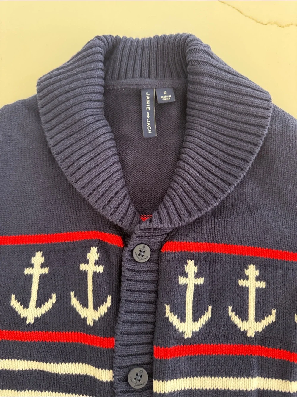 Janie and Jack Nautical Days Cardigan